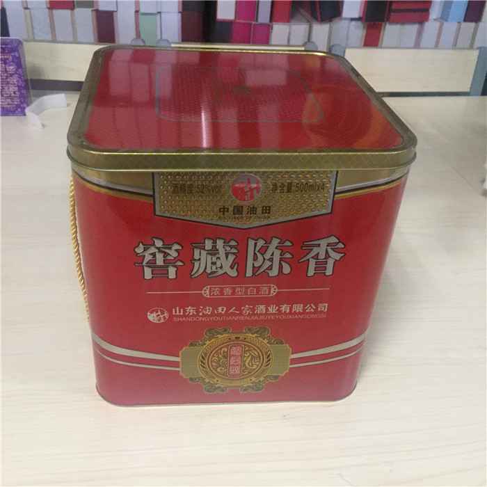 新模具四瓶裝鐵盒